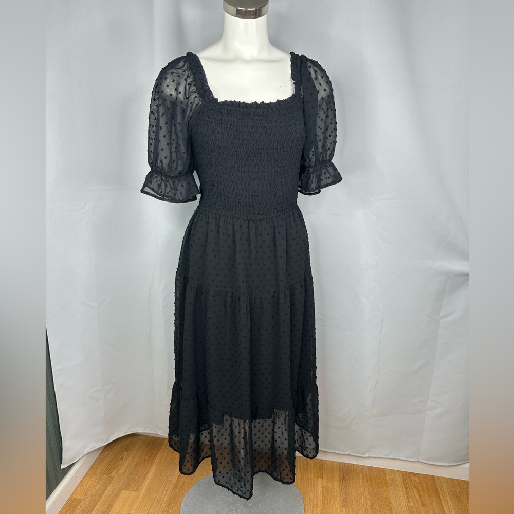 Elegant Black Women's Dress